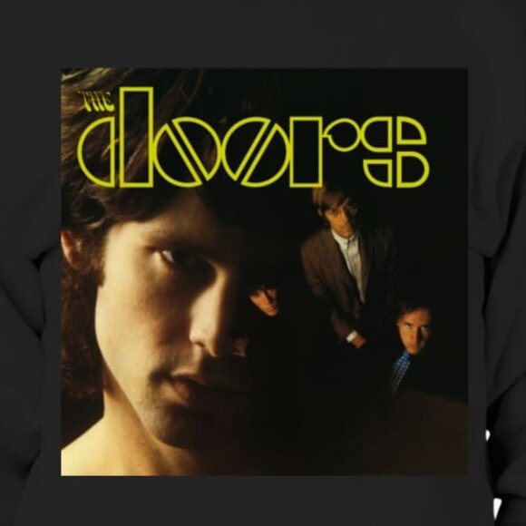 The Doors Vintage Band Logo Classic Rock Music Sweatshirt 81 - Picture 2 of 5